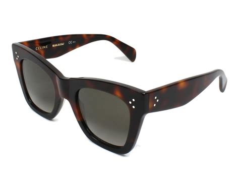 celine 41090 s black|CELINE Catherine Sunglasses CL 41090/S Black Havana.